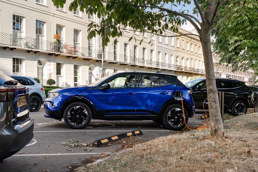Car charging at Montpellier Spa Road, Cheltenham