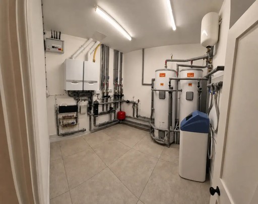 Residential plant room installation in London