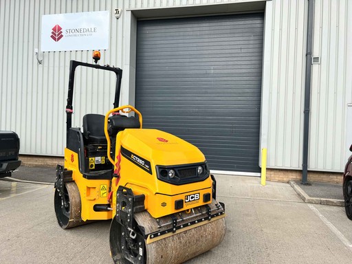 2.7 tonne JCB easy to use tandem roller 1200mm