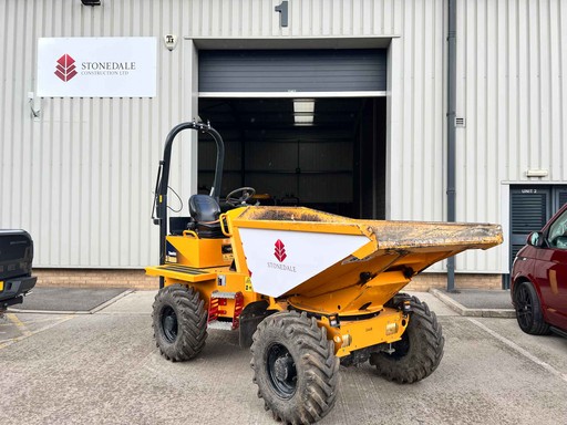3 tonne Thwaites dumper plant hire Yorkshire