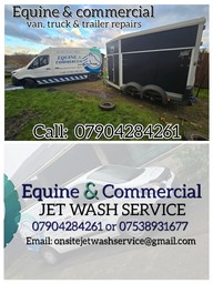 Trailer servicing & jet wash service 