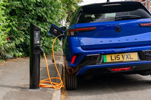 An image of the Connected Kerb charge points at Coniston Road
