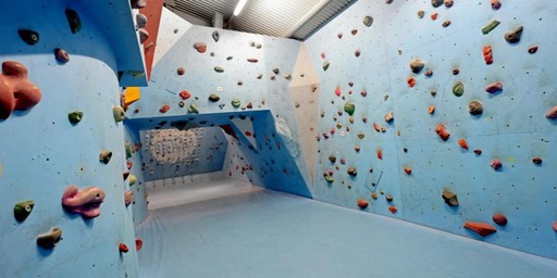 Bouldering at Willowburn Leisure Centre