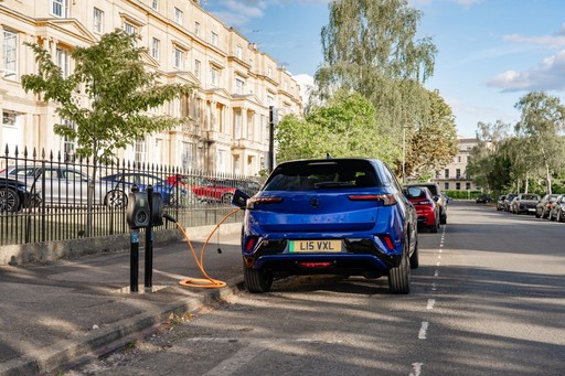 Car charging at Malvern Road