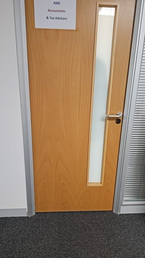 Entrance Gate of the Office AMC UK