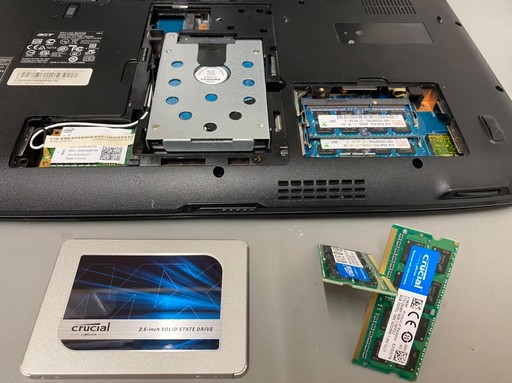 SSD &amp; RAM Upgrade
