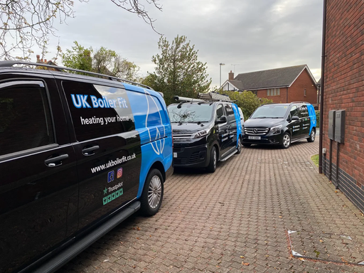 UK Boiler Fit Branded Vans