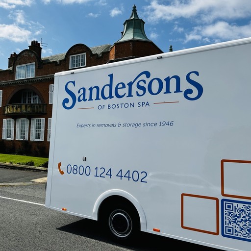 Sandersons Removals Company Van Trucks