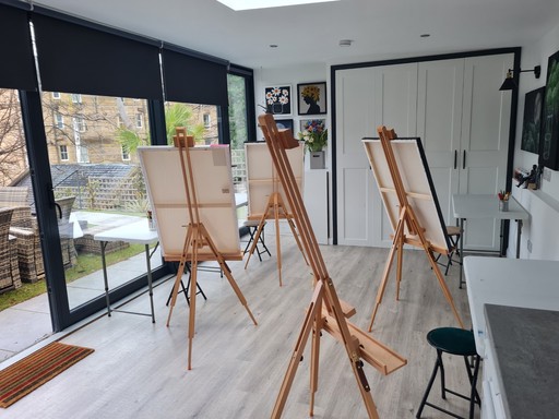 Bright city-centre garden studio.