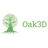 Oak3D Logo