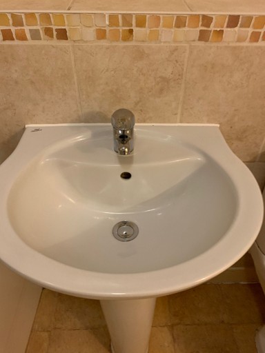 bathroom sink and tap cleaning