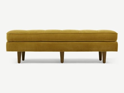 Splendour Scott Velvet Ottoman
