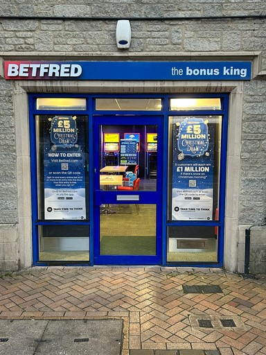 Betfred Shop Front