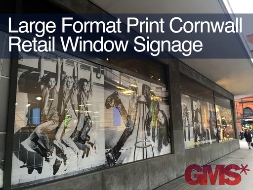 Extra Large Photo Printing Window Displays