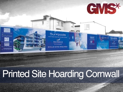 Large Format Printed Construction Site Hoardings