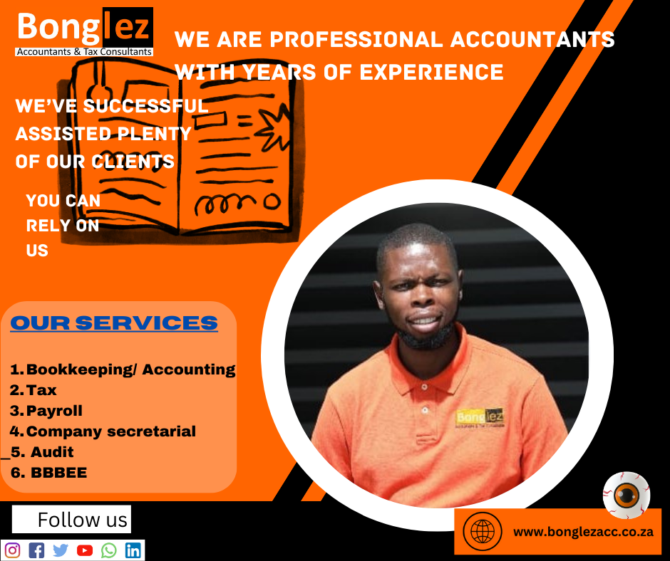 Bonglez Accountants & Tax consultants Soweto Shop TOB TFF 15 l Bara