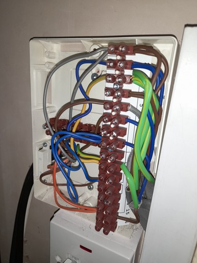 Motorised valve install