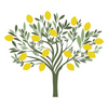Happy Lemon Tree Logo