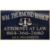 Bishop Wm Thurmond Attorney At Law Logo