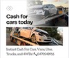 Car removal/ cash for cars 