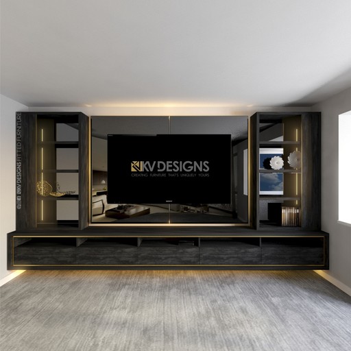 Media Units, bespoke fitted furniture Leeds