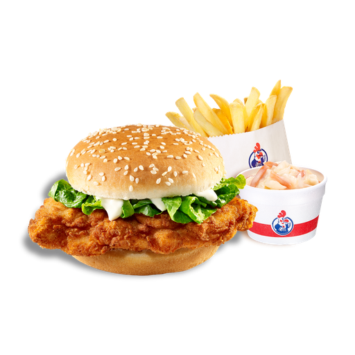 Double Ringer Fillet of Fire Burger Meal