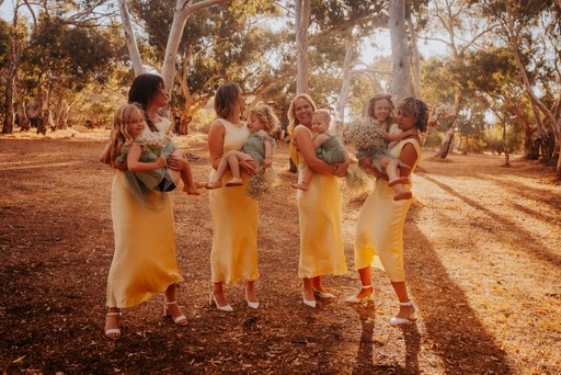 Australia wedding group portriat