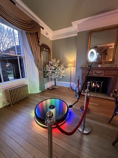 360 photo booth wedding Northumberland