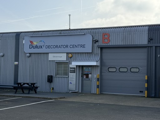Dulux Decorator Stevenage store entrance