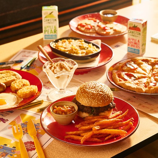 Brightside's Bright Spark's Kids' menu
