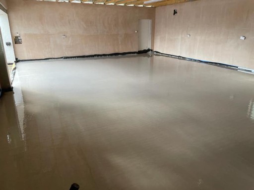 duffryn liquid screed project