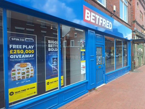 Betfred shop front