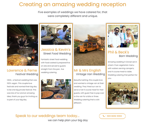We provide Mobile Wedding Catering Services.